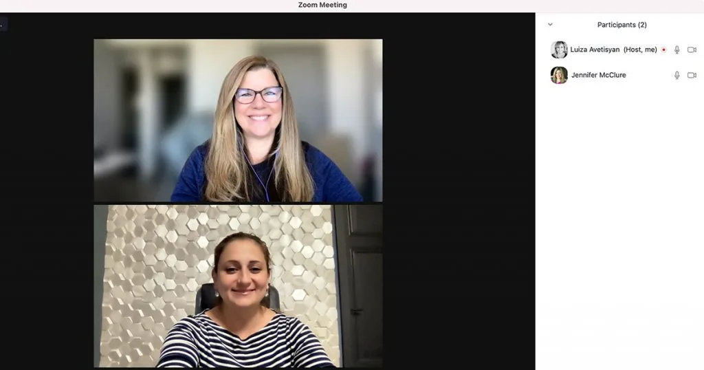 The interview was conducted by Hirebee's co-founder and COO Luiza Avetisyan.