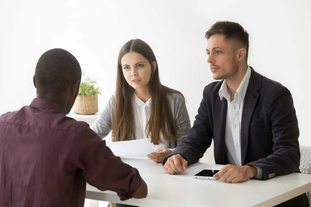 HR Representatives Hiring new candidates after reducing candidate bias