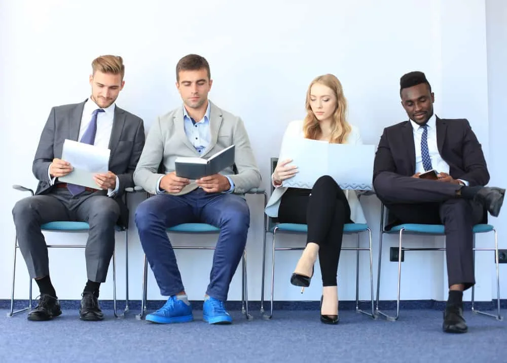 Quality Applicants Waiting for their Interview