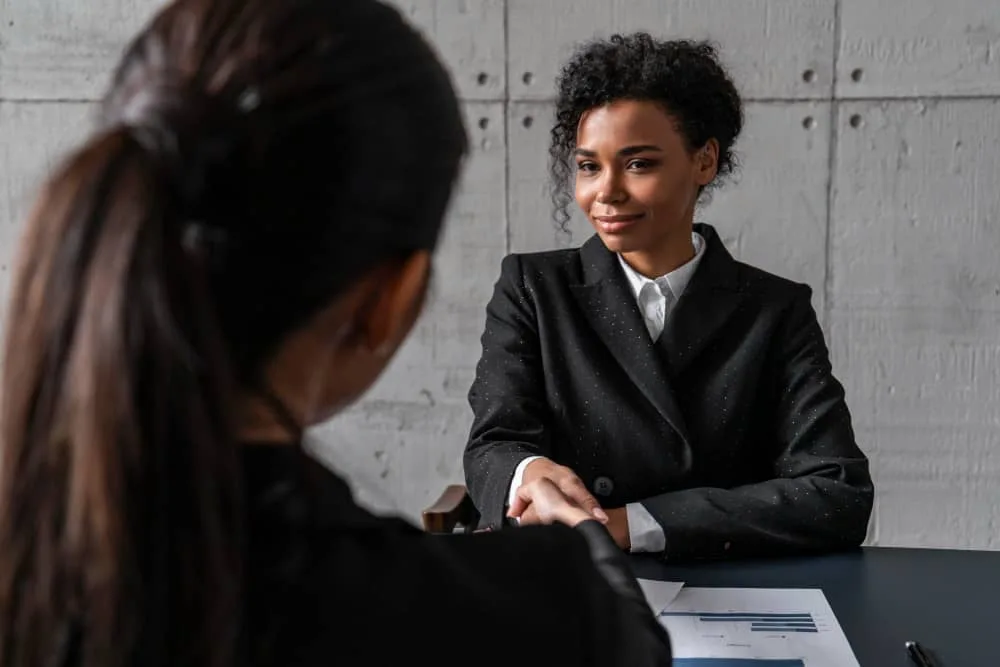 Recruiter Hiring Candidate after Streamlining process with ATS