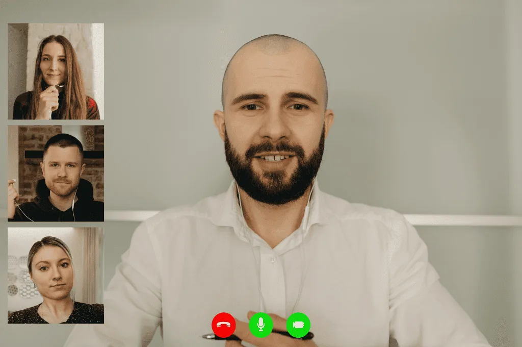 An Online Inteview Been Conducted by the HR Team