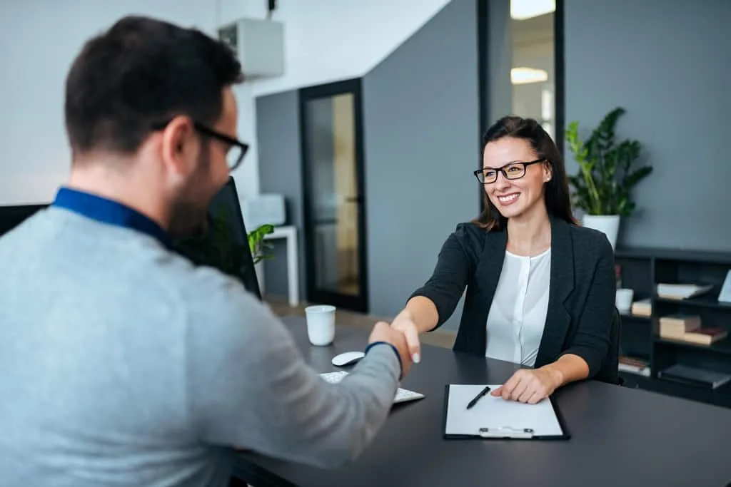 Recruiter Hiring Candidate with Specialized Skills and Expertise