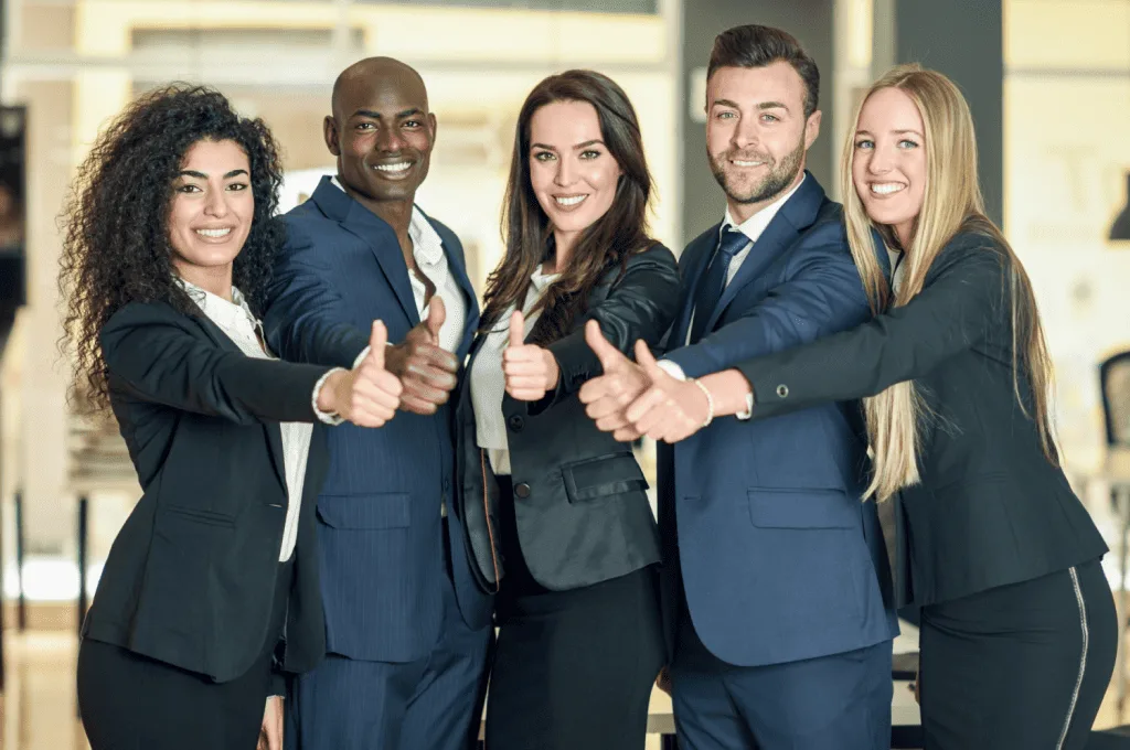 Employees developing strong employer brand