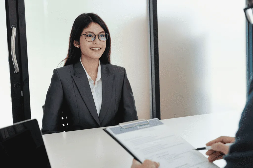 HR Recruiter preparing for the recruitment process