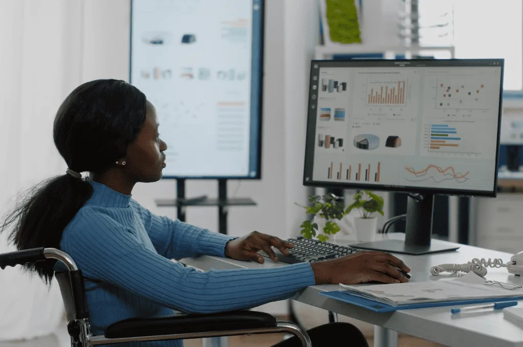 Recruiter looking into candidate quality metrics