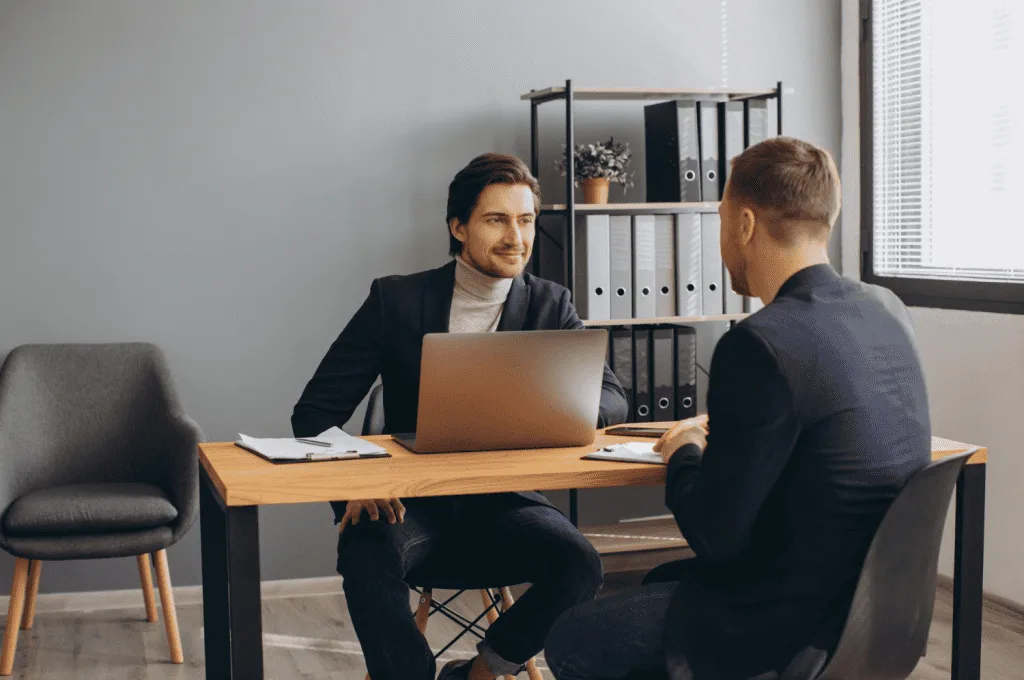 Candidate offering feedback to recruiter