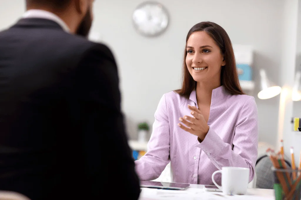 HR manager finding new candidates using Data-Driven Candidate Sourcing