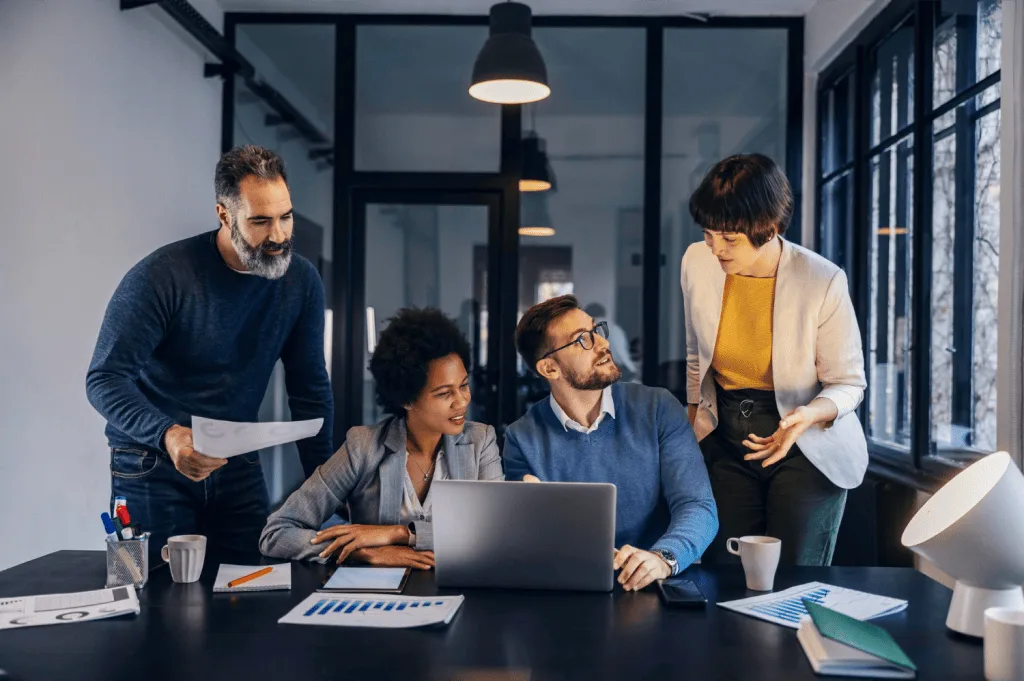 HR team looking into Industry-Specific Job Distribution Strategies