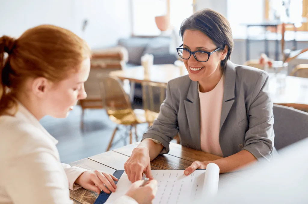 Recruiter Communicating the Culture to Potential Talent