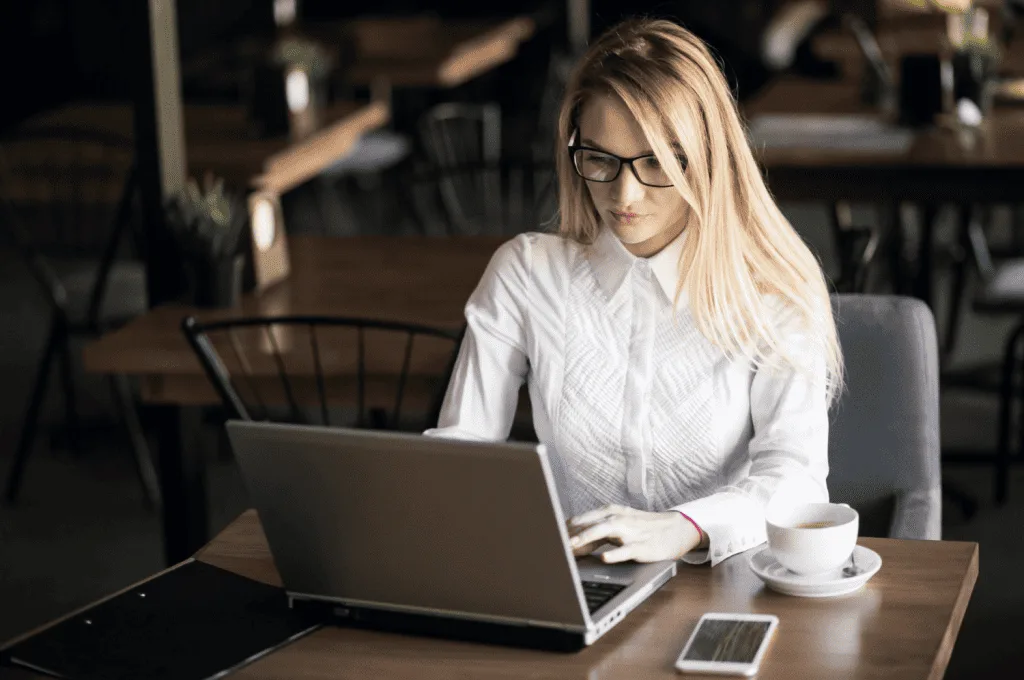 Recruiter examining current state of candidate relationship management