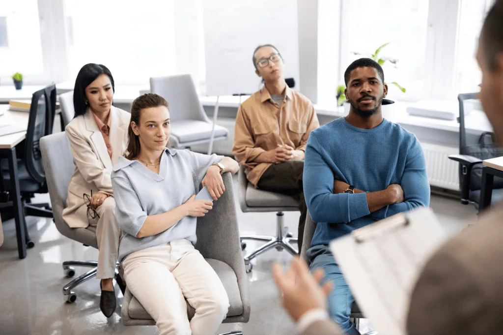 Recruiter explaining Future Trends and Innovations