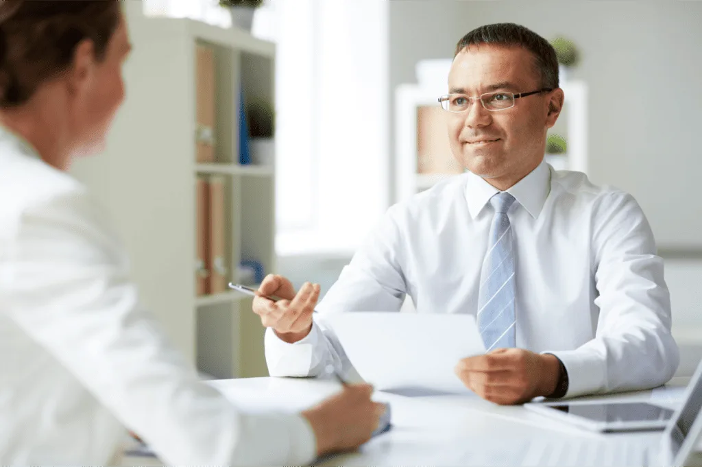 Recruiter explaining Importance of Efficient Recruitment Processes