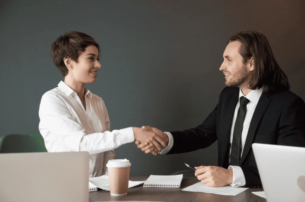 Recruiter finding the right candidates with Ethical AI in Recruitment