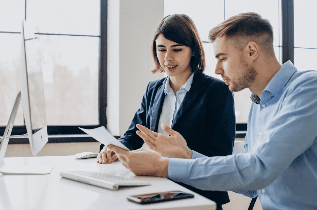 Recruiter looking into Case Studies and Examples for remote work era screening