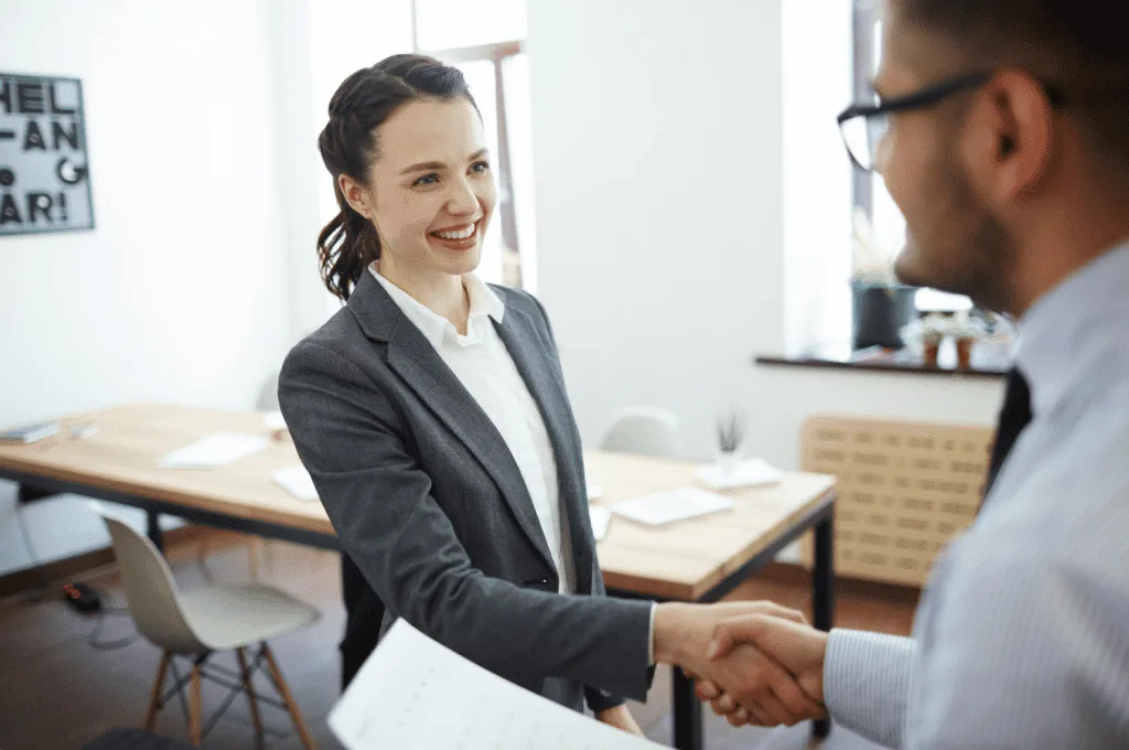 Recruiter successfully Networking at Conferences and Workshops