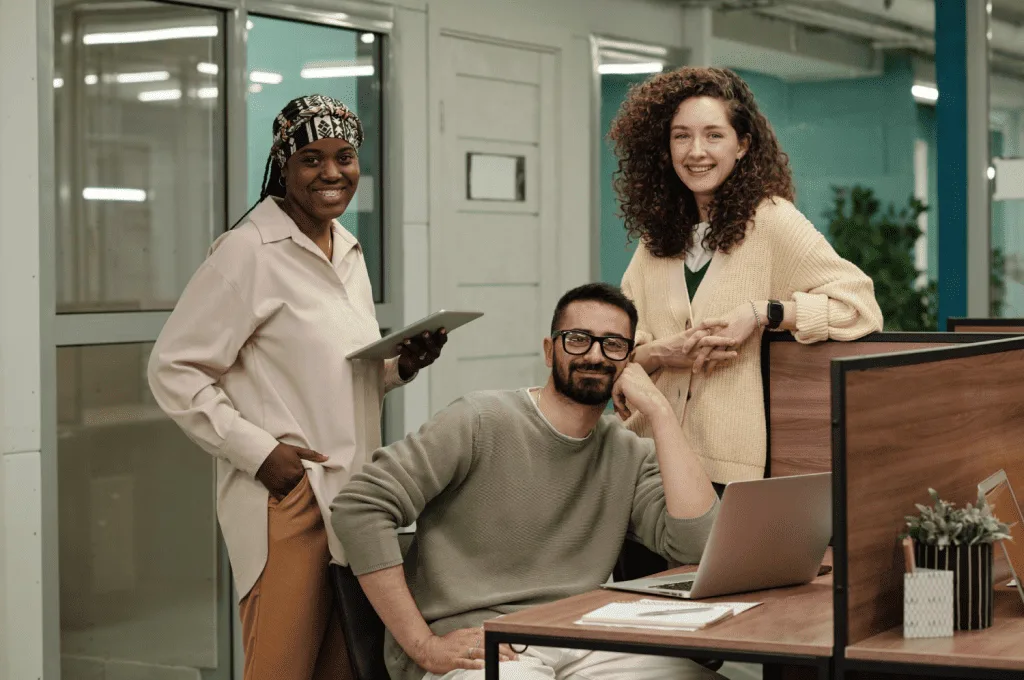 Recruitment team embracing a hybrid work model