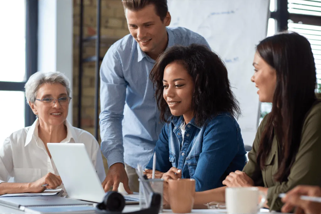 Recruitment team looking into Synergy between Virtual Events and Chatbots