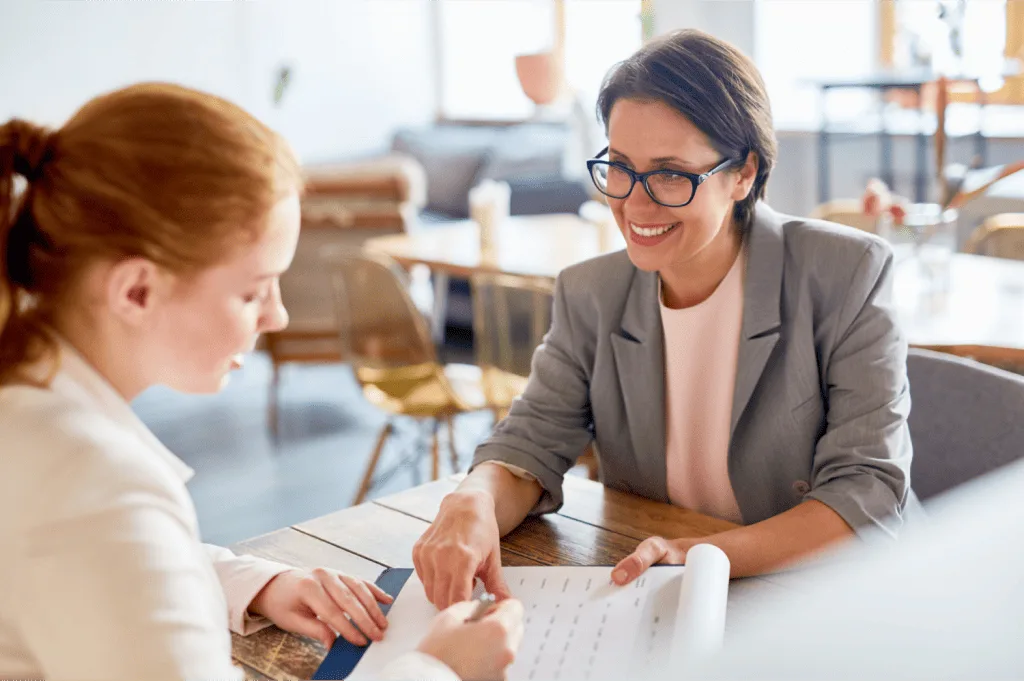 Candidate Filling Out Survey For Candidate-Centric Hiring Process