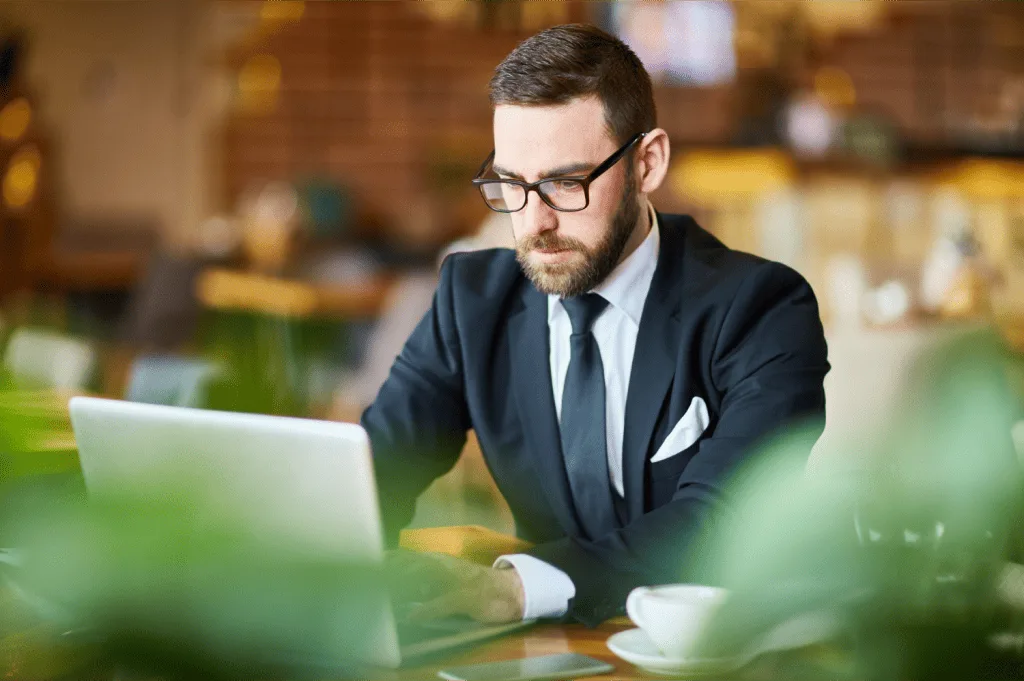 Recruiter gathering industry insights with slack