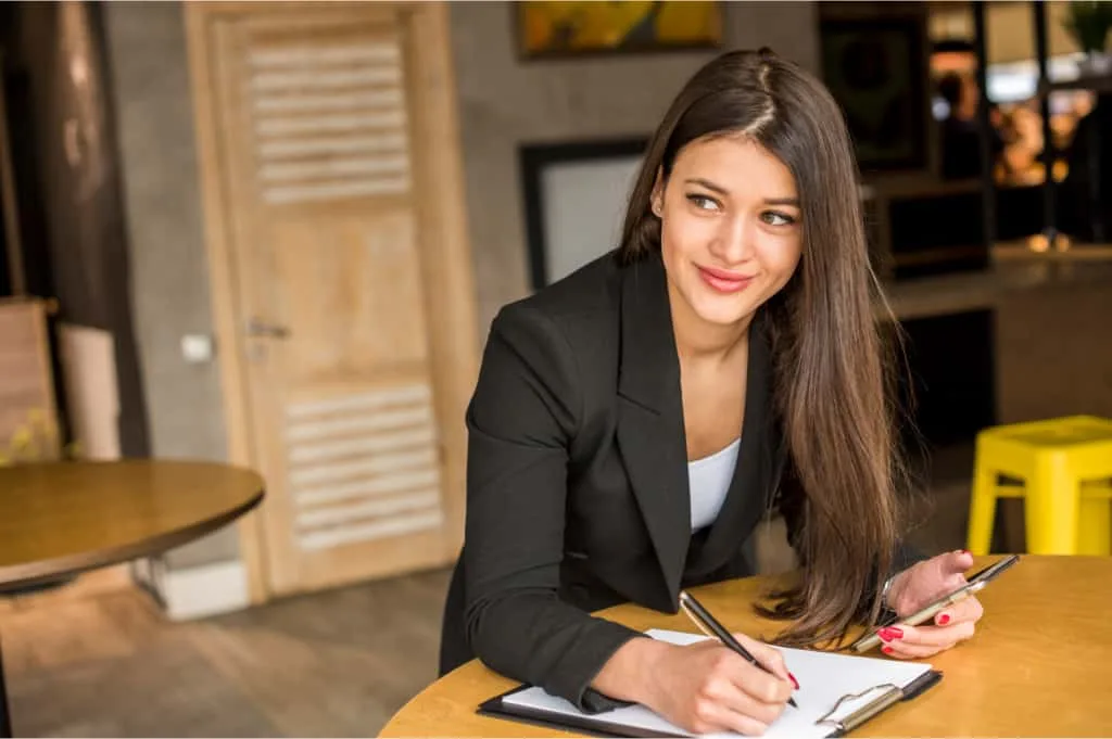 Candidate Filling Out Candidate Survey According To Future Recruitment Trends