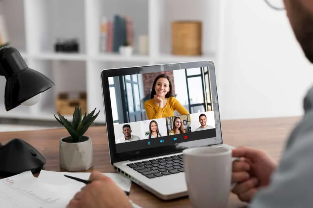 HR Manager Discussing Remote Recruitment Strategies