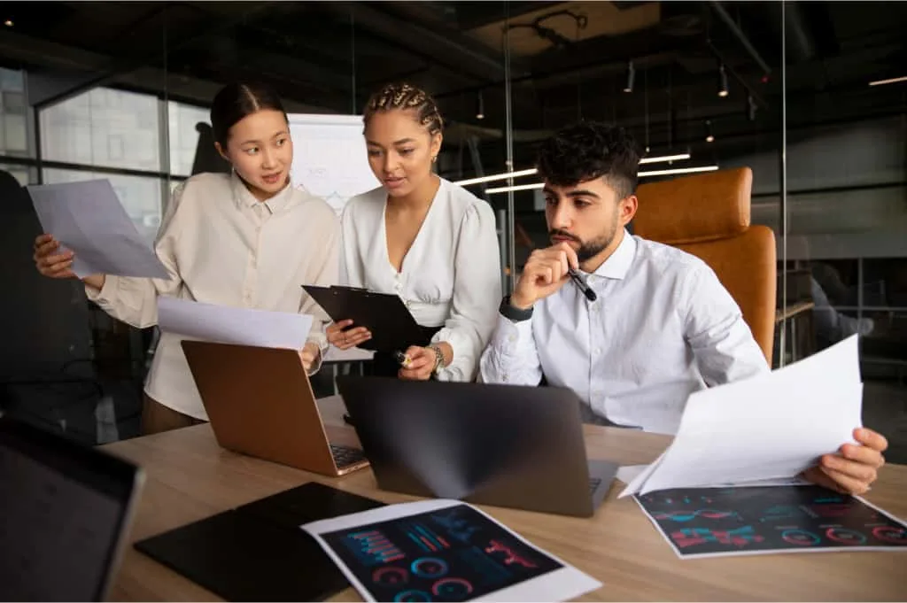 HR Manager Looking at Future Recruitment and Candidate Survey Trends