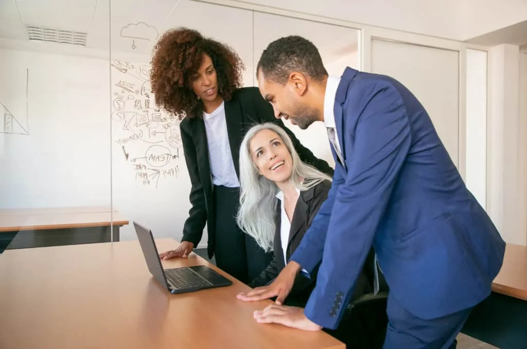 HR Team Evaluating Metrics In Recruitment For Valuable Insights