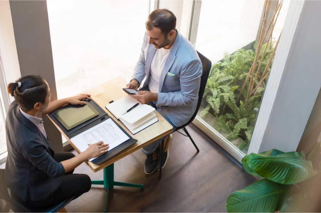 Recruiter focusing on personalized development and training