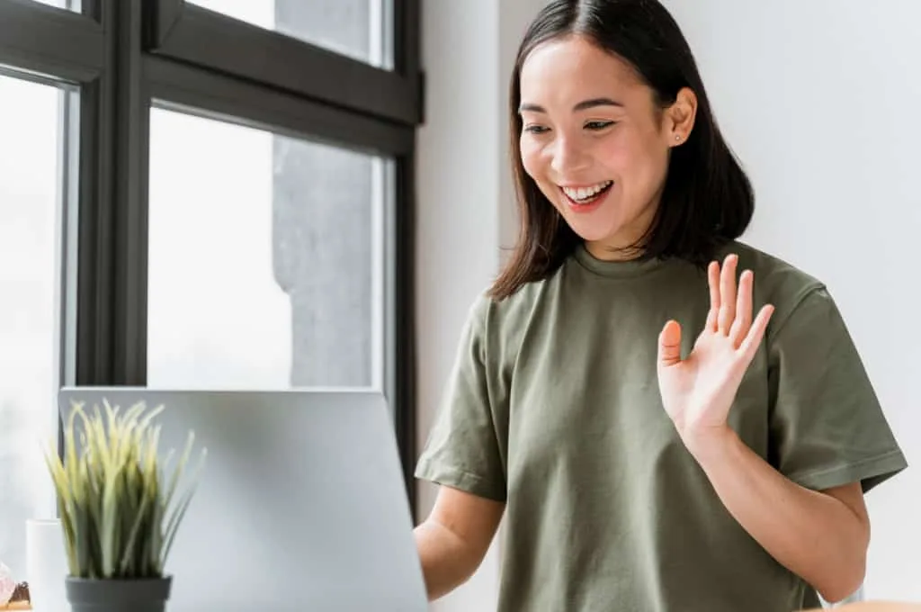 Remote Worker Receiving Digital Candidate Experience