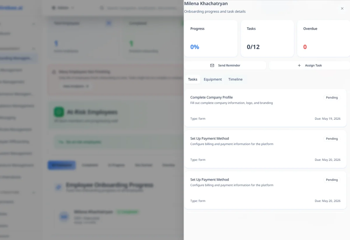 Exit Interviews - Hirebee Feature