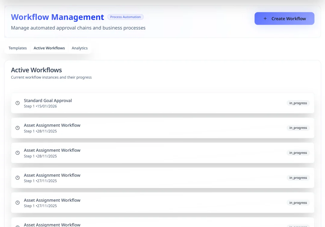 Approval Workflows - Hirebee Feature
