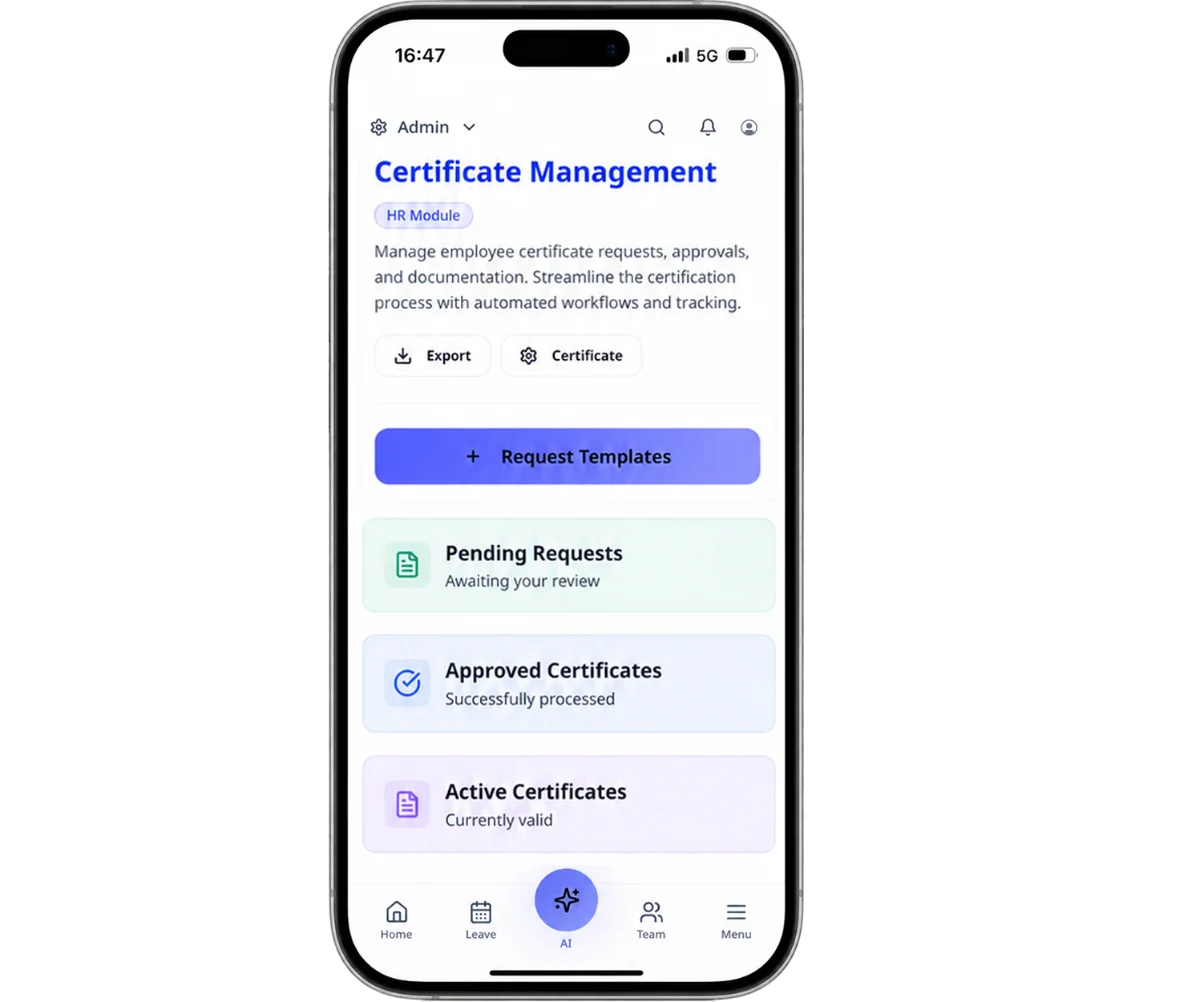 Mobile Learning - Hirebee Feature